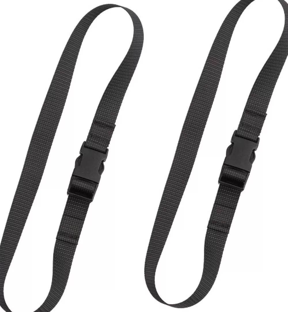 Savotta Reppujen Ja Laukkujen Tarvikkeet> Pack Straps Sr Buckle 80 Cm Pakkaussoljet 2 Kpl, Musta