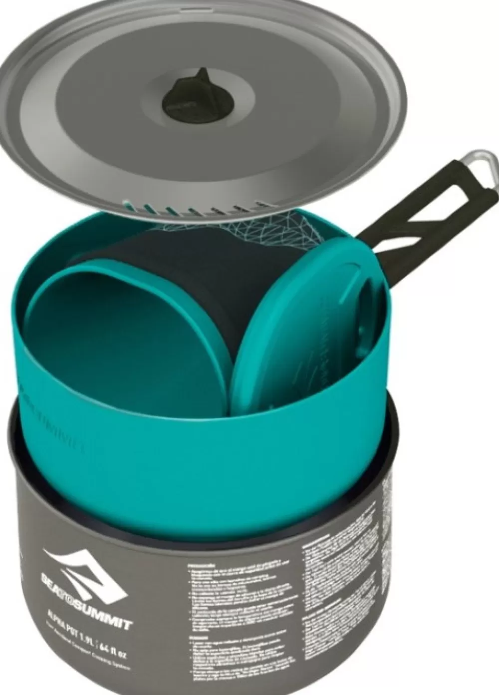 Keittoastiat Ja Kahvipannut | Sea to Summit Alpha 11 Pot Cook Set Retkisetti Yhdelle
