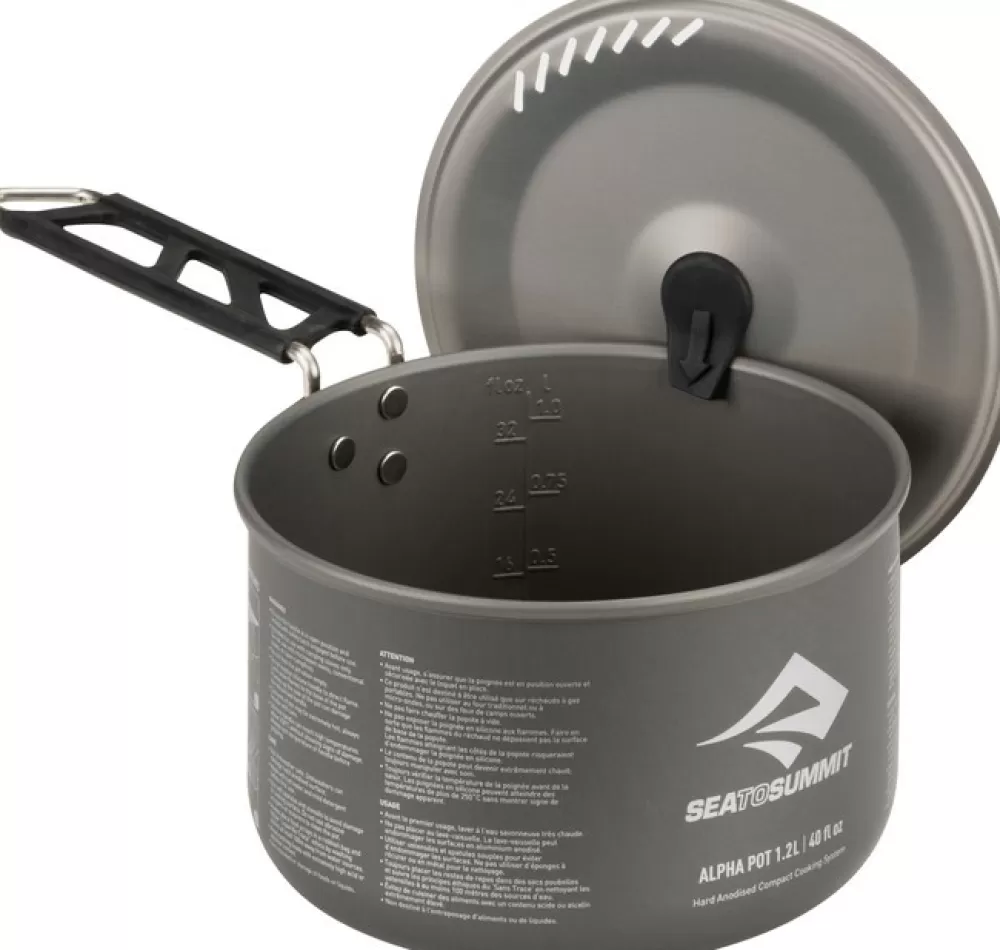 Keittoastiat Ja Kahvipannut | Sea to Summit Alpha 11 Pot Cook Set Retkisetti Yhdelle