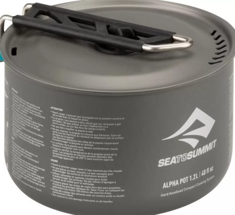Keittoastiat Ja Kahvipannut | Sea to Summit Alpha 11 Pot Cook Set Retkisetti Yhdelle
