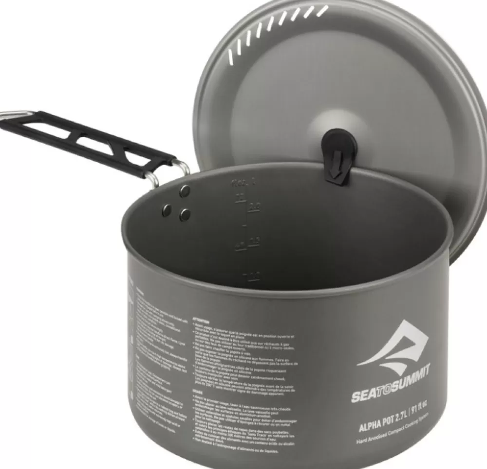 Keittoastiat Ja Kahvipannut | Sea to Summit Alpha 42 Cookset Four Person Retkisetti Neljalle
