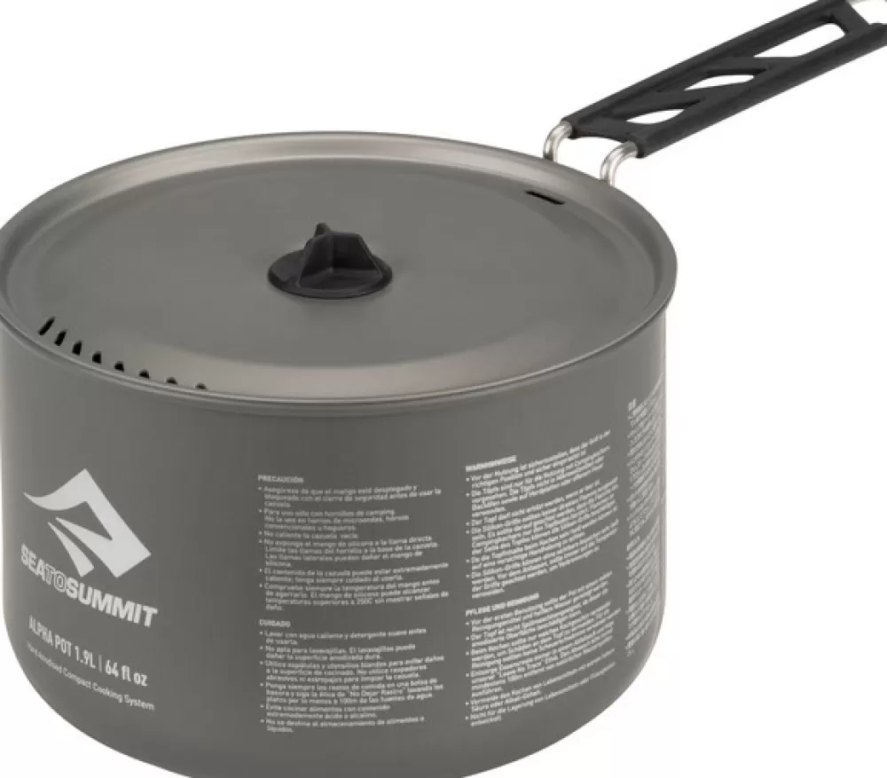 Keittoastiat Ja Kahvipannut | Sea to Summit Alpha Pot Kestava Ja Kevyt Kattila, 1,9 L