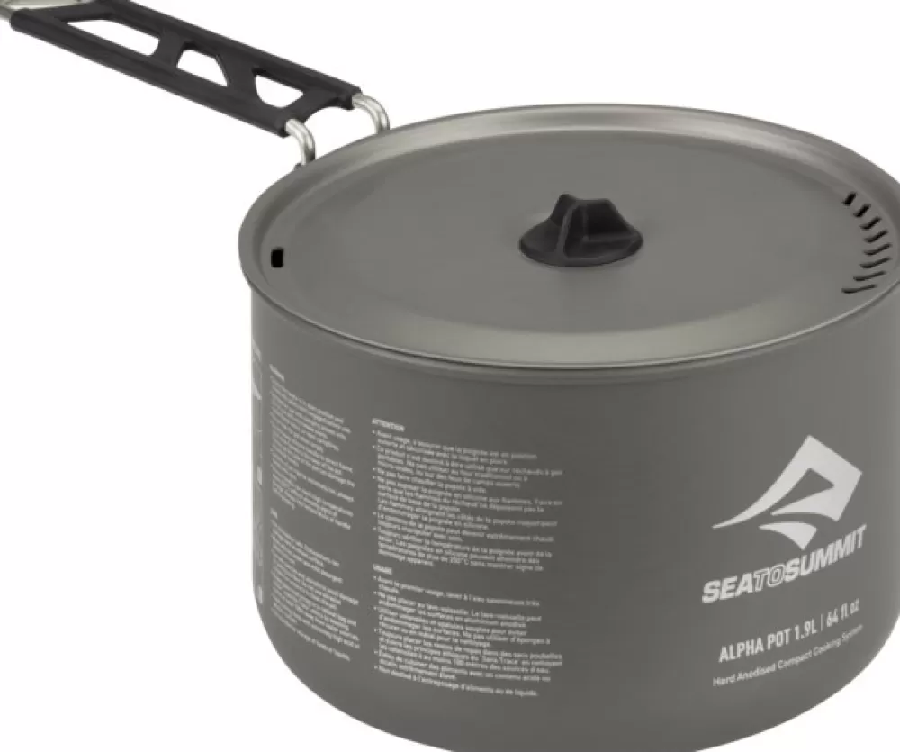 Keittoastiat Ja Kahvipannut | Sea to Summit Alpha Pot Kestava Ja Kevyt Kattila, 1,9 L