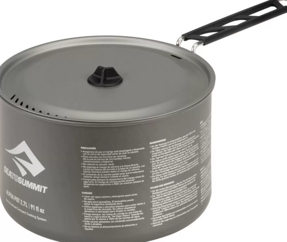 Keittoastiat Ja Kahvipannut | Sea to Summit Alpha Pot Kestava Ja Kevyt Kattila, 2,7 L