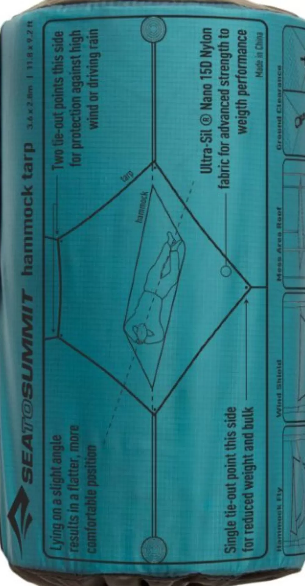 Tarpit Ja Laavukankaat | Sea to Summit Hammock Accessories Ultralight Tarp 15D Blue