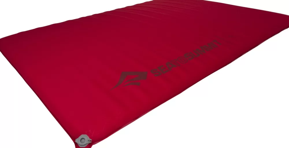 Makuualustat Yli 0 Asteeseen | Sea to Summit Selfinflate Mat Comfort Plus Double Wide -12°C Makuualusta, Punainen
