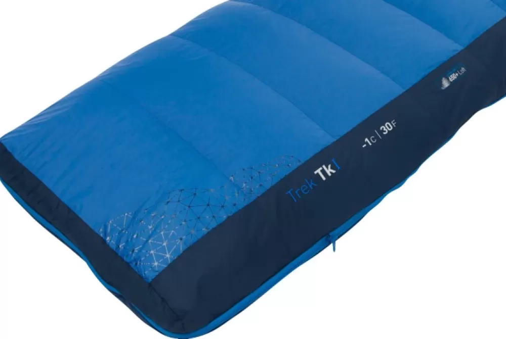 Kolmen Vuodenajan Makuupussit | Sea to Summit Sleepbag Down Trek Tki -1°C Long Blue Unisex