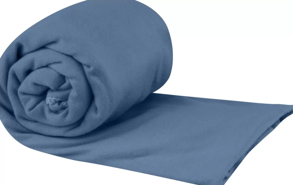 Pyyhkeet Ja Hygieniatarvikkeet | Sea to Summit Towel Pocket Medium 100X50Cm Moonlight Matkapyyhe, Sininen