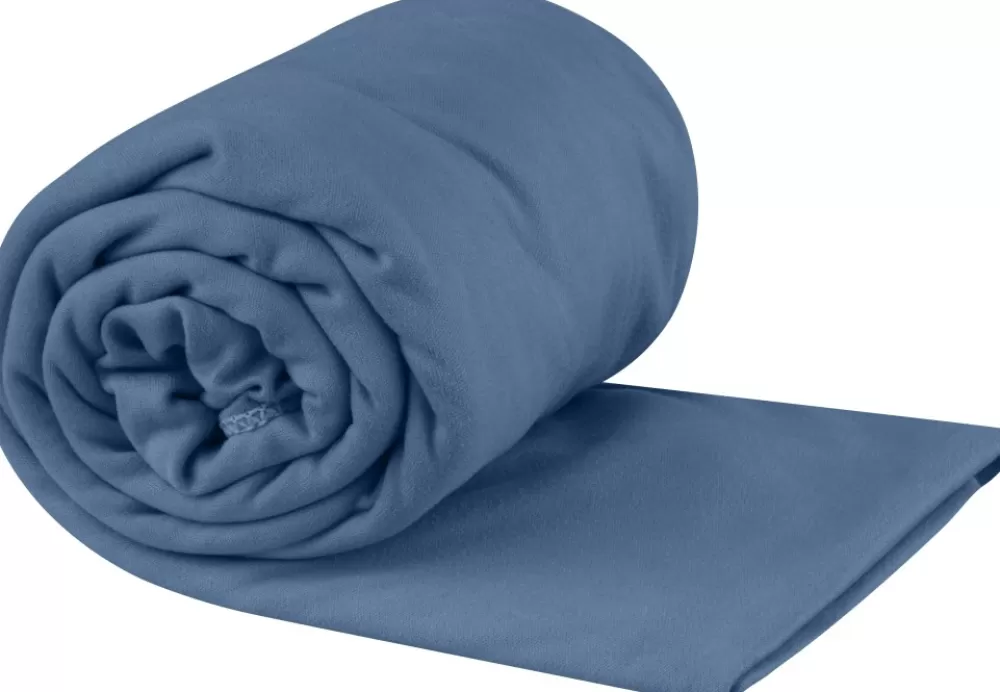 Pyyhkeet Ja Hygieniatarvikkeet | Sea to Summit Towel Pocket Xlarge 150X75Cm Moonlight Matkapyyhe, Sininen