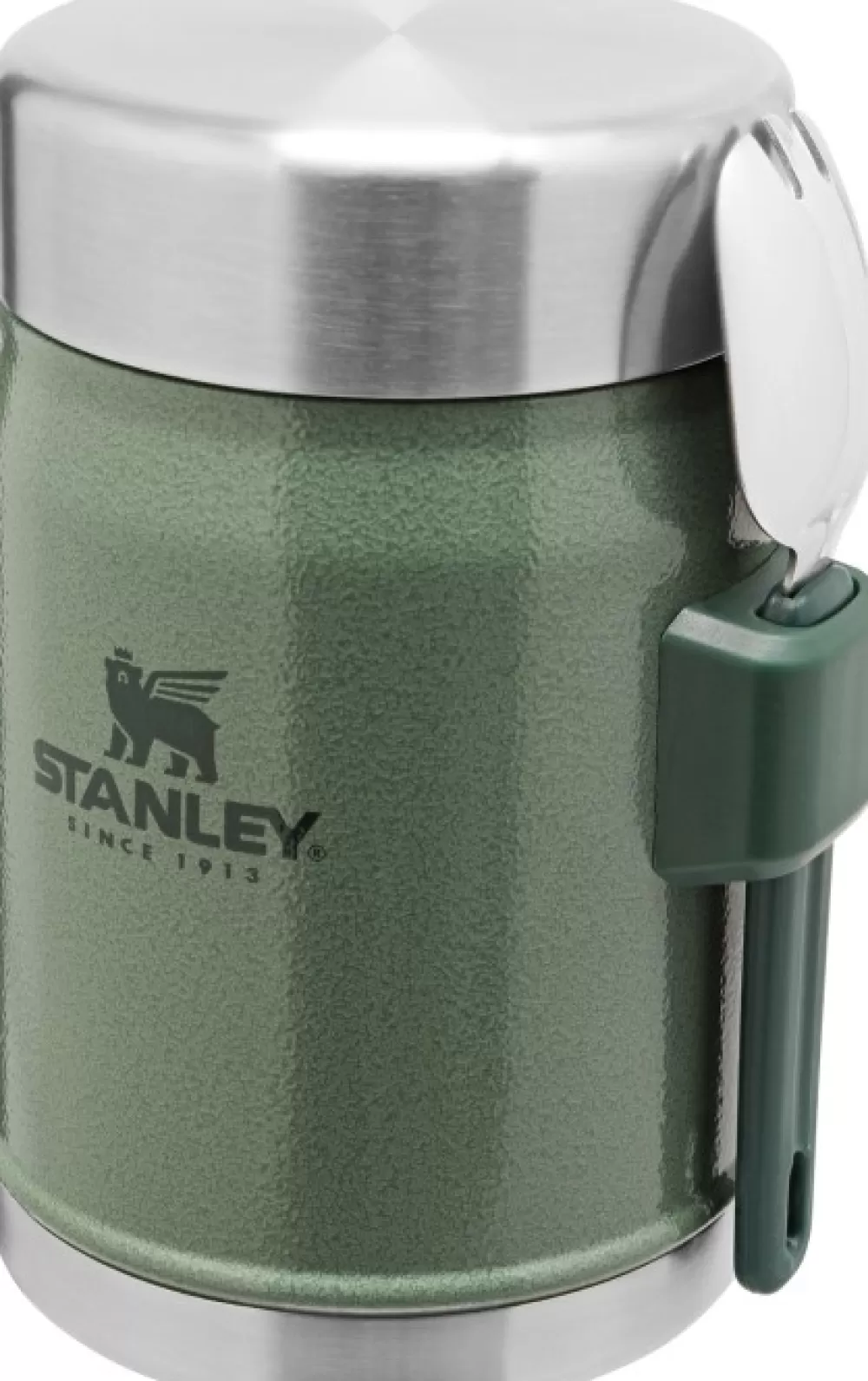 Ruokatermokset | Stanley The Legendary Food Jar + Spork 0.4L Hammertone Green
