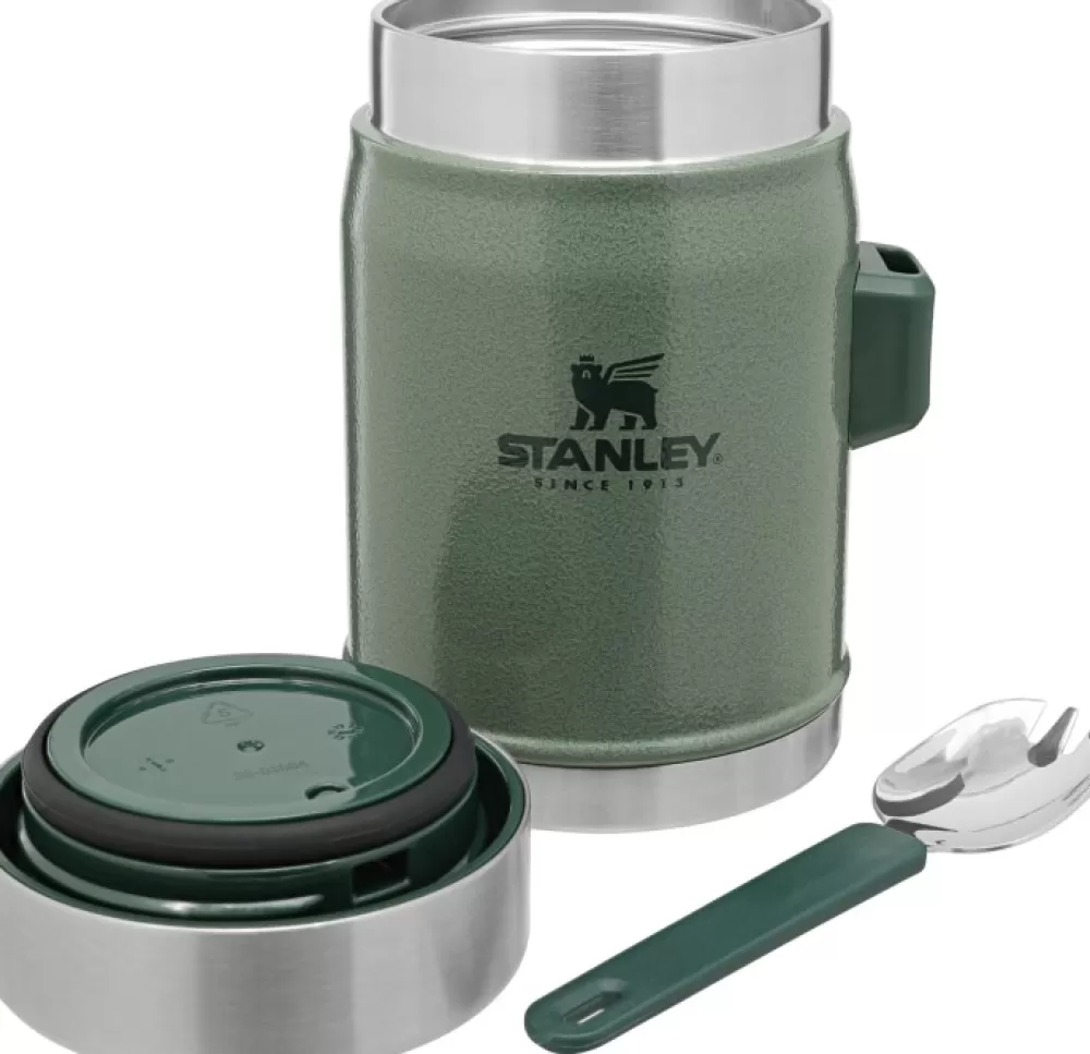 Ruokatermokset | Stanley The Legendary Food Jar + Spork 0.4L Hammertone Green