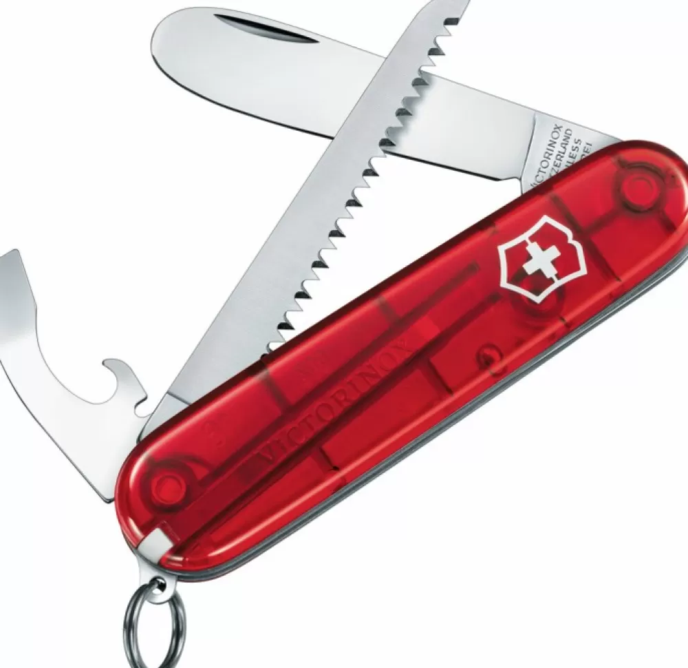 Lasten Retkeilyvarusteet | Victorinox My First Ii Lasten Monitoimityokalu, Lapinakyva Punainen